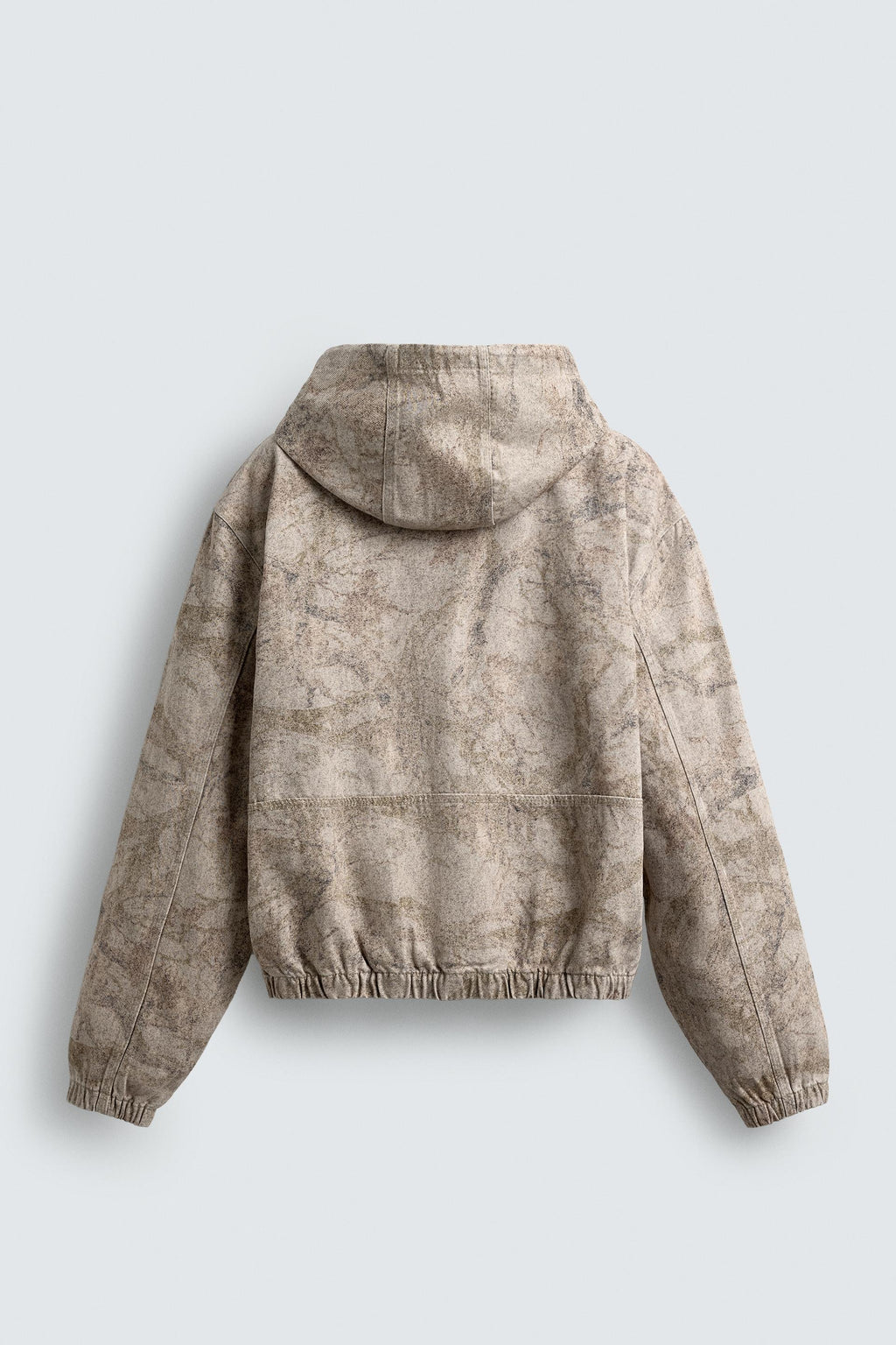 FADED HOODED JACKET