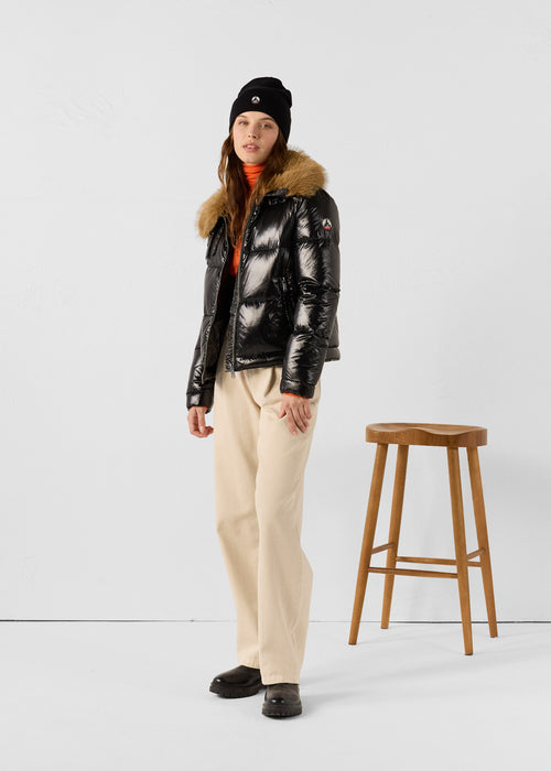 DOUDOUNE GRAND FROID FAUSSE FOURRURE NEVADA SHINY