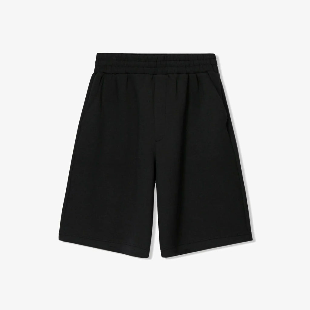 Black street shorts