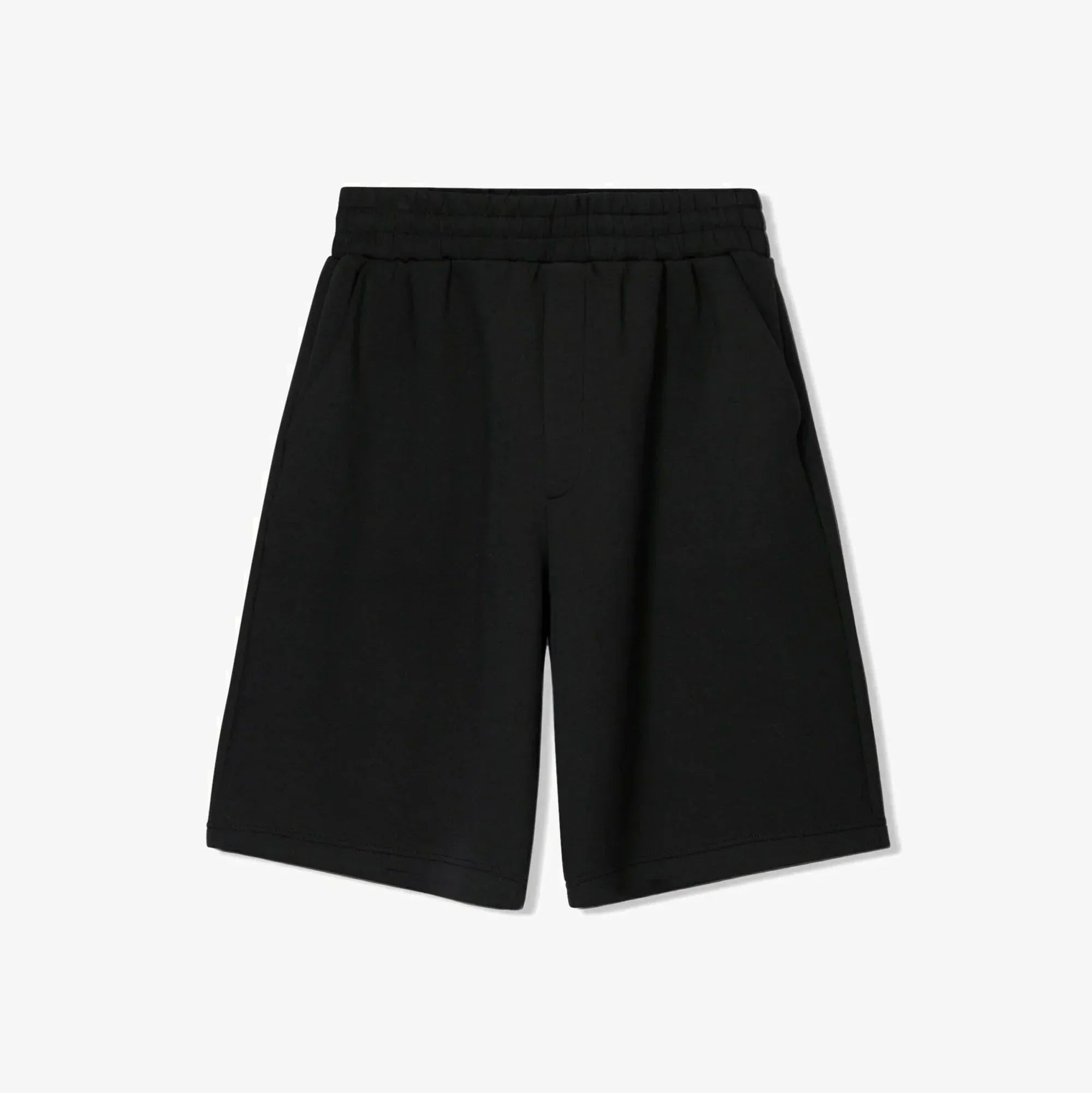 Black street shorts