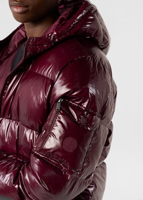 DOUDOUNE À CAPUCHE GRAND FROID JAVA LAQUÉE