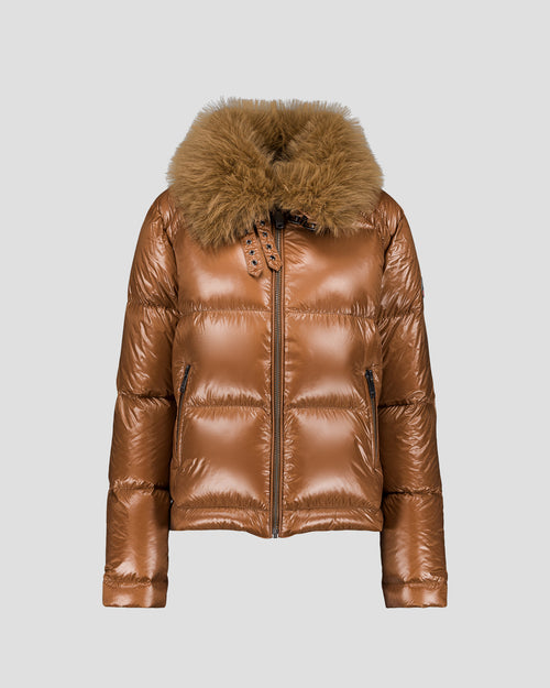 DOUDOUNE GRAND FROID FAUSSE FOURRURE NEVADA SHINY