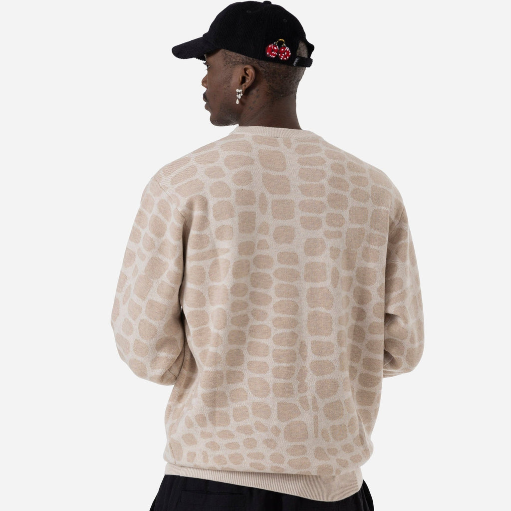 KNIT CREWNECK - BEIGE