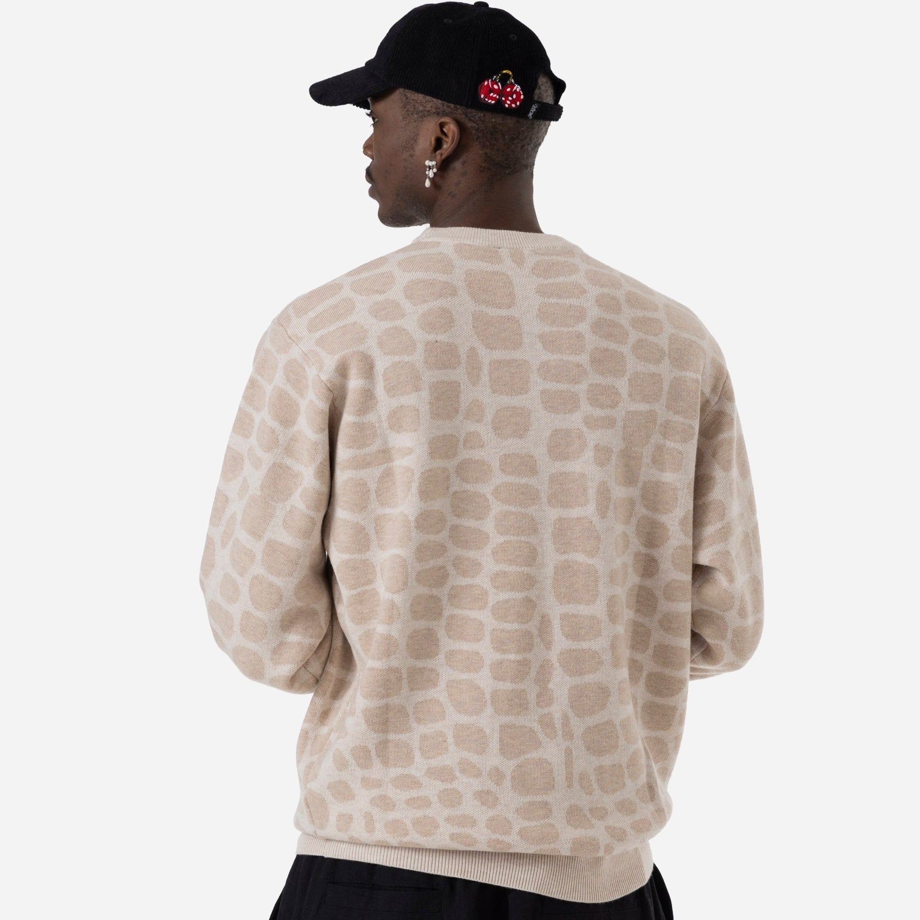 KNIT CREWNECK - BEIGE