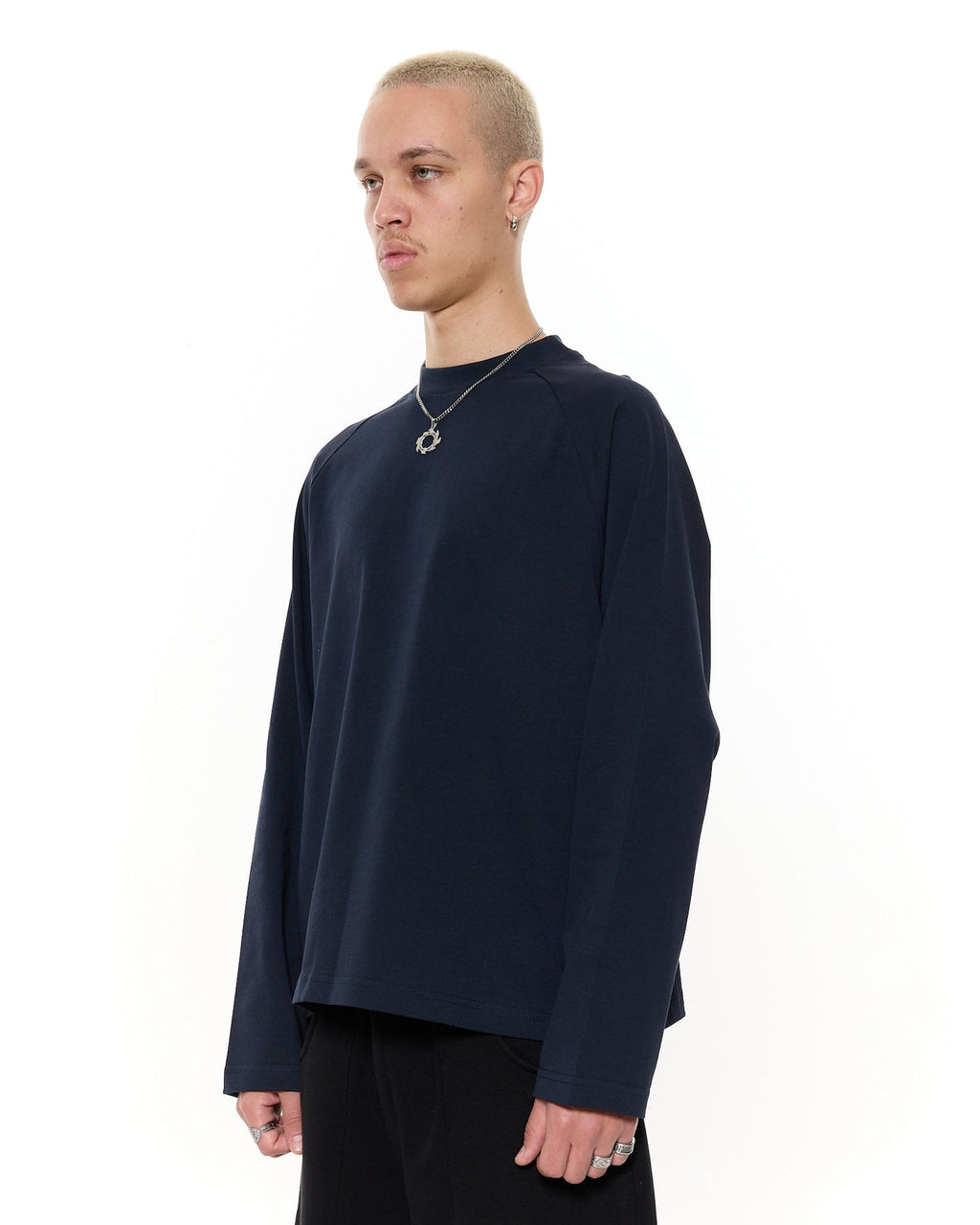 LONG T-SHIRT NAVY BL
