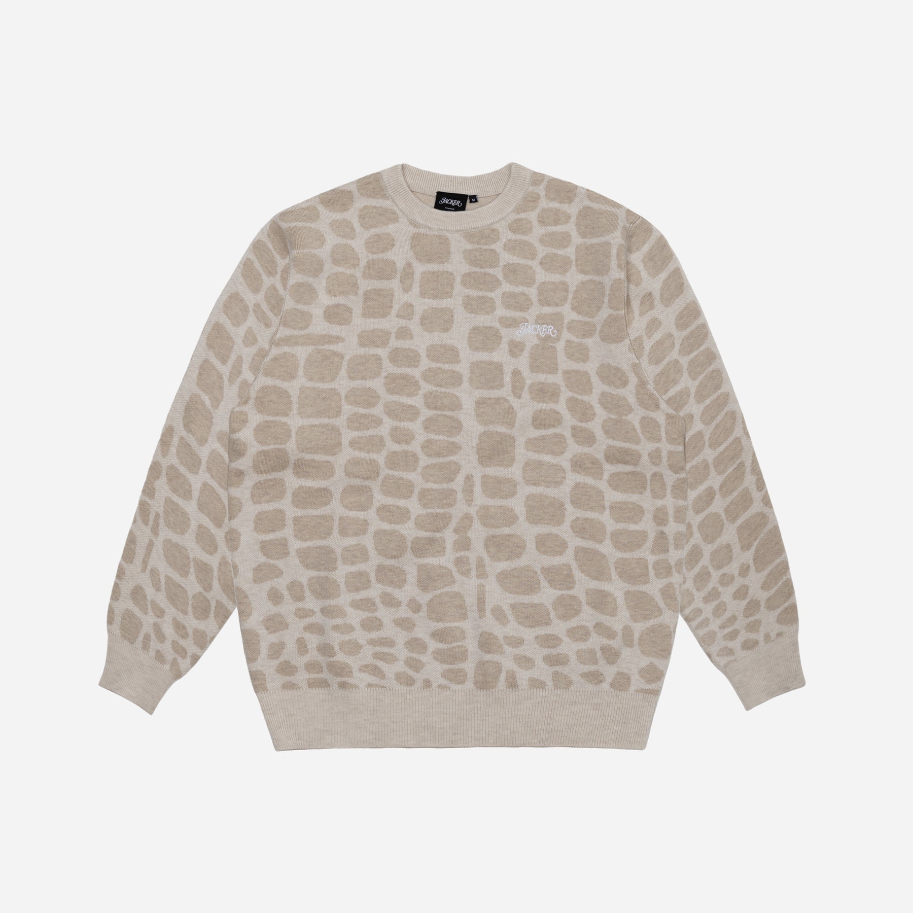 KNIT CREWNECK - BEIGE