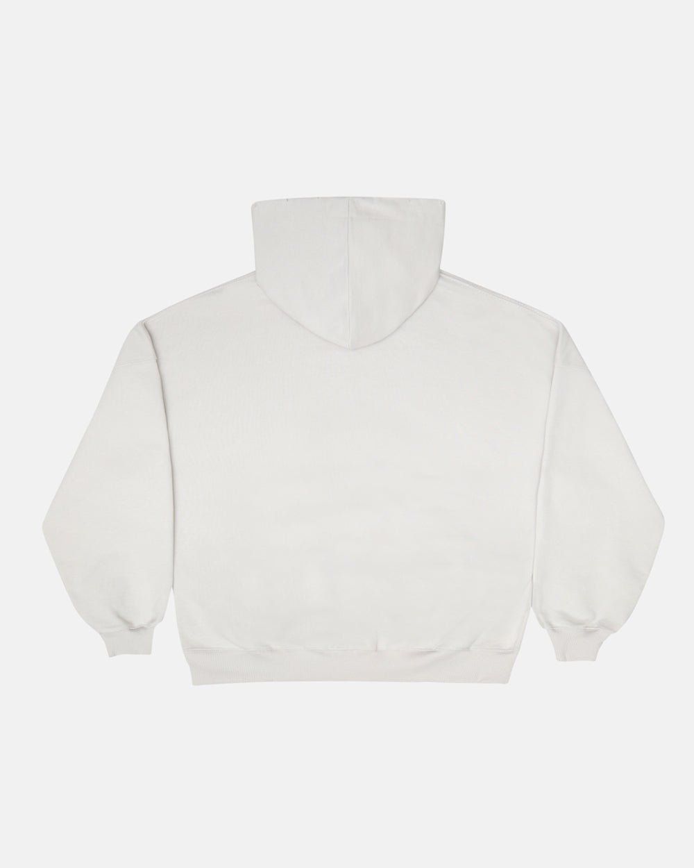 SCRIPT ZIP HOODIE LIGHT GREY - COLD CULTURE